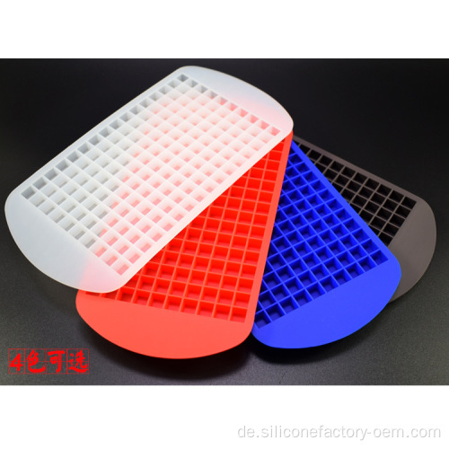 160 Silikon -Mini -Eiswürfelschalen Formen